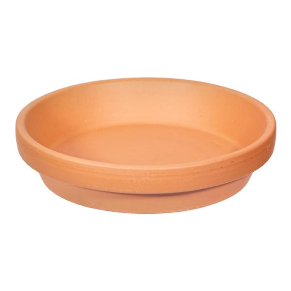 メーカー：陶里 ドイツ製テラコッタソーサー　内径10.14×高さ2.51cm　植木鉢　鉢　鉢植え　鉢皿　ソーサー　陶器　園芸用品　園芸　ガーデニング　ガーデニング用品　多肉植物　サボテン　観葉植物　植物　山野草　ポット　素焼鉢　インテリアグ...