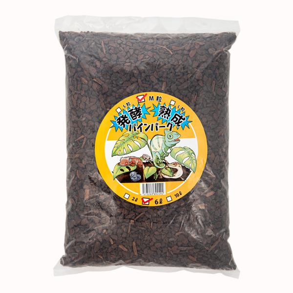 メーカー：邑楽ファーム 両生類　爬虫類　は虫類　敷材　マット　ヘビ　トカゲ　ヤモリ　カエル　床材　底床　トカゲモドキ　ハイナン　ゲッコー　カメレオン　植物素材　保湿　多湿　バーク　バークチップ　パインバーク　松　松皮　松の皮　松樹皮　樹皮　...