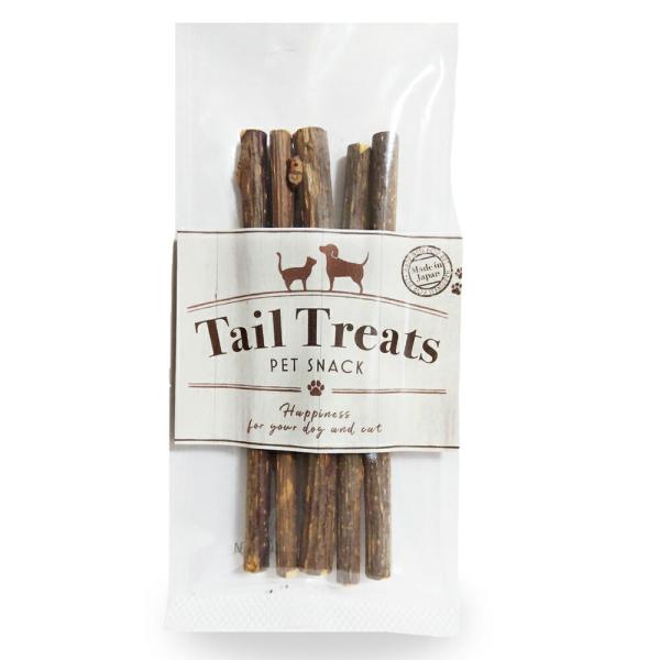 Ｔａｉｌ　Ｔｒｅａｔｓ　純国産　またたびの木　５本　テールトリーツ　ねこ　またたび