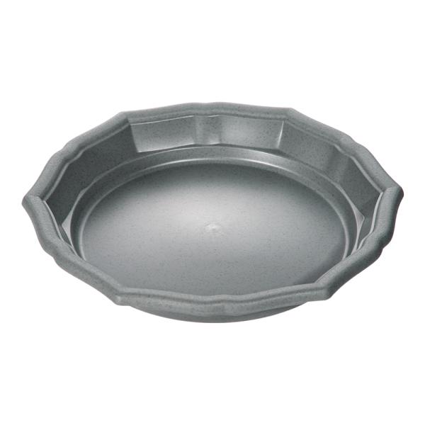 メーカー：アップルウェアー アップルウェアー　スタイルプレート　７号　ダークグレー　鉢皿　4905980415225　20240717　y24m07　ktym　プレート　鉢受け　鉢受皿　受け皿　受皿　レトロ　アンティーク　洋風　和風　個性的...