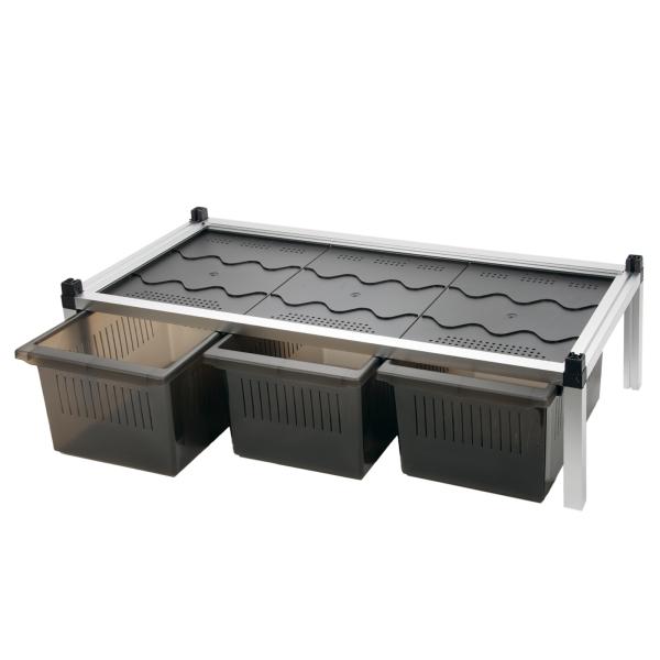 メーカー：ジャイアンガーデン レプタイルレジデンスＤ―３ＢＯＸ　Ｇハイタイプ　ハイタイプ　爬虫類　両生類　飼育用品ラック　ラック　飼育棚　飼育ラック　棚　ケージ棚　ゲージ棚　ケージラック　ゲージラック　ケースラック　697544440360...