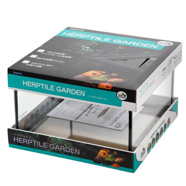 メーカー：ジャイアンガーデン ハープタイルガーデン３０２０　6975444401482　３０ｃｍ　３０　２０　ブラック　黒　黒色　両生類ケージ　両生類　両生類ゲージ　爬虫類ケージ　爬虫類　ケージ　ゲージ　飼育ゲージ　飼育ケース　ガラスケージ...