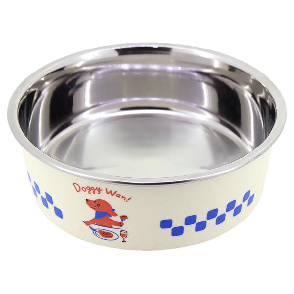 メーカー：ドギーマン ドギーマン　犬用品　メーカー画像　ドギーマン　ステンレスの食器　ごはんにゃわん　犬用　ＭＩＮＩ　ダイナー　4976555934199　20240921　ｙ24ｍ09　ktym　イヌ用品　いぬ用品　ステンレス　ステンレス...