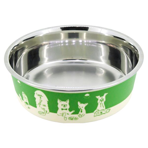メーカー：ドギーマン ドギーマン　犬用品　メーカー画像　ドギーマン　ステンレスの食器　ごはんにゃわん　犬用　ＳＳ　ビストロ　4976555934205　20240921　ｙ24ｍ09　ktym　イヌ用品　いぬ用品　ステンレス　ステンレス製　...