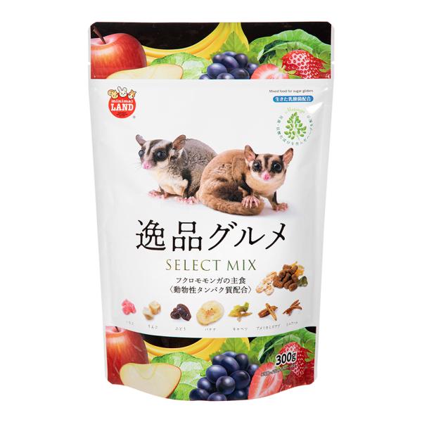 メーカー：マルカン _animal　小動物　マルカン　フクロモモンガの食事　逸品グルメ　３００ｇ　フクロモモンガ　モモンガ　えさ　餌　ゴハン　ご飯　フード　ペレット　フクロモモンガフード　フクロモモンガ用フード　20240913　y24ｍ0...