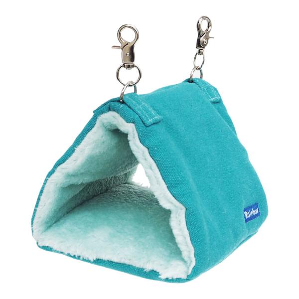 メーカー：Rainbow 小動物　小動物用品　レインボー　デグーのキャンバストンネル　グリーン　4589462736574　kak　ハンモック　可愛い　小動物　小動物用品　ベッド　ベット　寝床　使いやすい　もぐれる　シンプル　デグー　リス　...