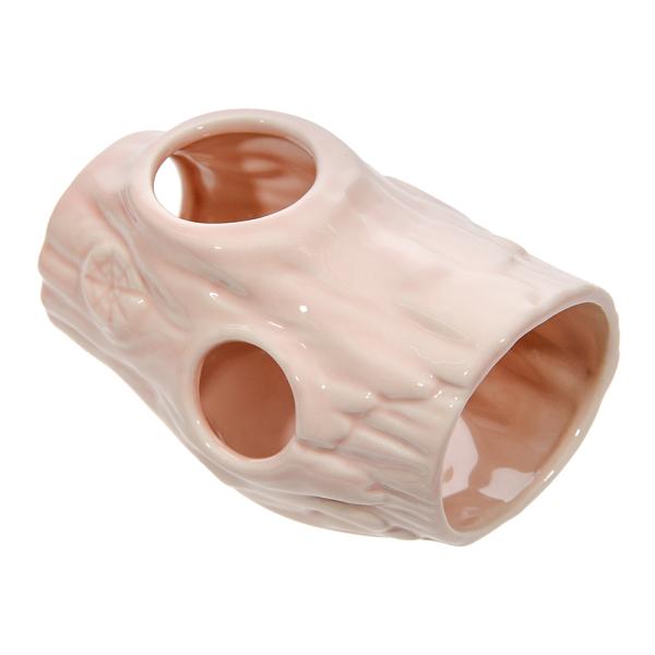 メーカー：貝沼産業 貝沼　魚くぐり　ピンク　水槽　オブジェ　4960222005558　アクアリウム　アクアリウム用品　_aqua　アクア　用品　レイアウト　アクセサリー　オブジェ　底物　シェルター　瀬戸物　陶磁器　流木風　石風　金魚　メダ...