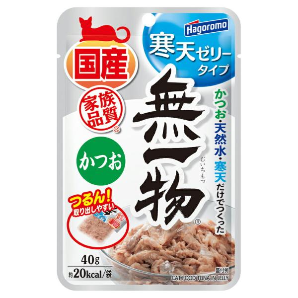 無一物 無一物パウチ寒天ゼリータイプかつお 40gの商品画像