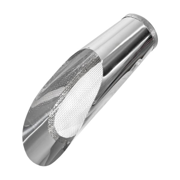 スステン土入れ　アミ＆アミ付き　側面底面　Ｎｏ．５　中のみ　バラ　4994399128673　ガーデニング用品　園芸用品　スコップ　ハンドスコップ　ハンドシャベル　お手入れ　園芸用　網付き　ふるい　八木光　やぎみつ　土入れ　盆栽　山野草　ガ...