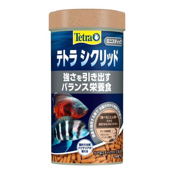 メーカー：テトラ アクアリウム用品　アクア用品　アクアリウム　アクア　魚　熱帯魚　人工飼料　飼料　餌　フード　えさ　エサ　ご飯　スティック　スティックタイプ　テトラ　brand_tetra_bait　kak　テトラ　シクリッド　ミニスティッ...
