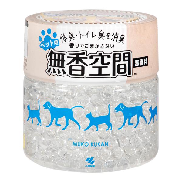 メーカー：小林製薬 無香空間　ペット用　４７０ｇ　無香料　消臭剤　消臭　ペット　臭い　おしっこ　おしっこ臭　糞尿臭　悪臭　ニオイ　犬　猫　大型犬　中型犬　小型犬　超小型犬　消臭剤　消臭　20250129　y25m01　ktym　ビーズ　体臭...