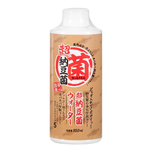 メーカー：ソネケミファ アクアリウム用品　_aqua　金魚 メダカ　熱帯魚 エビ4948465202279　ソネケミファ　超　納豆菌ウォーター　１５０ｍｌ　アクア用品　アクア　水槽　水質調整剤　水換え　観賞魚　水草　魚　熱帯魚　金魚　水草用...