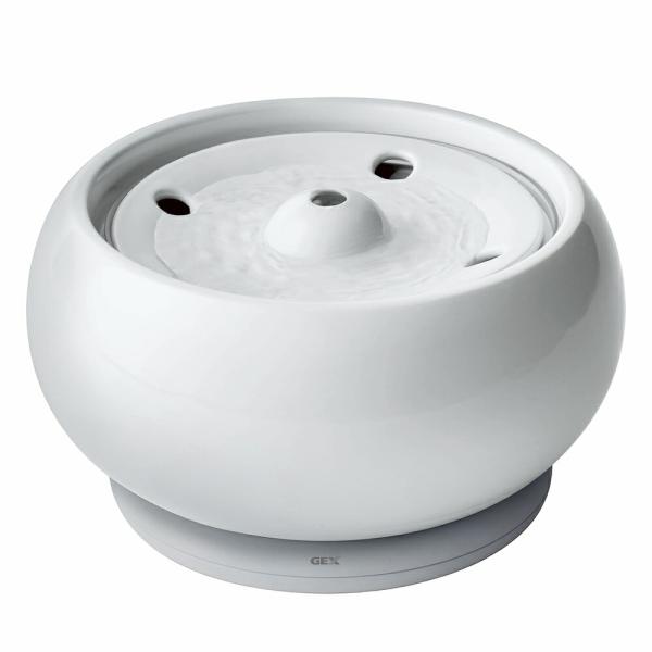 給水器 GEX ピュアクリスタル セラモ 1．8L ホワイト : チャーム