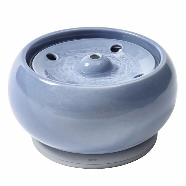 メーカー：ジェックス 25camgexpacl　メーカー画像　ＧＥＸ　ピュアクリスタル　セラモ　１．８Ｌ　ブルー　4972547928801　ktym　ジェックス　青　青色　給水器　食器　陶器　インテリア　安定感　コードレスポンプ　コードレ...