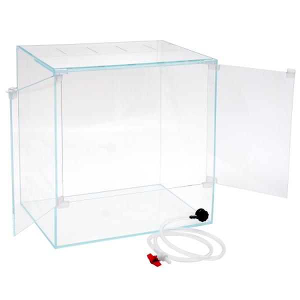 メーカー：アクロ アクロ　スーパークリア　パルダリウムケージ　４５×３０×４５ｃｍ　前面排水仕様　ドレインセット　2250003158392　アクアリウム用品　水槽　レイアウト水槽　アクア用品　単体　Aqullo　アクロシリーズ　高品質　ア...