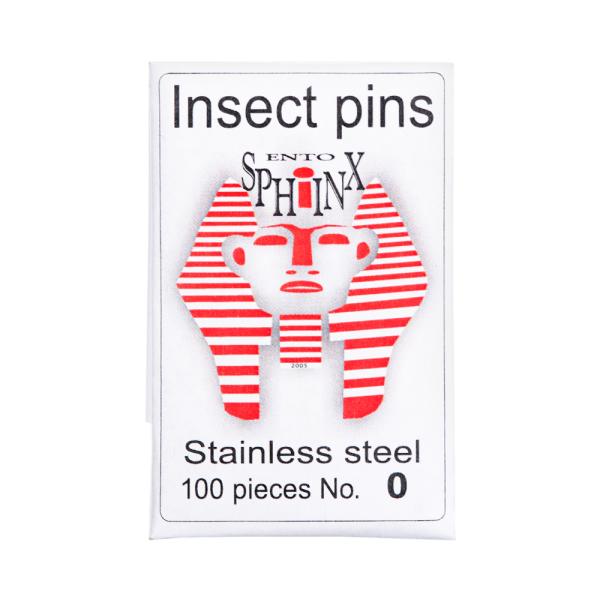メーカー：六本脚 標本針　Ento　Sphinx　Insect　Pins　0号　38mm　標本用品　標本　昆虫用品　ボヘミア　蝶　針　展翅　チェコ製　海外製　チョウ　チョウチョ　蝶々　ガ　蛾　シジミ　ホリイコシジミ　小型　極細　有頭　ピン　...