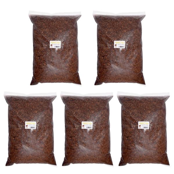 Leaf Corp 定期便 ハスクチップ 20L 5袋セット 爬虫類用 底床