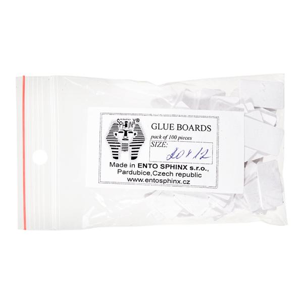 メーカー：六本脚 チェコ製　小型昆虫貼り付け台紙　20×12mm　100枚入り　台紙　標本　標本用　標本台紙　昆虫標本　標本用品　昆虫用品　小型昆虫　ツノゼミ　極小標本　蜂　アリ　ゾウムシ　ホウセキゾウムシ　カット済み　四角台紙　長方形　2...