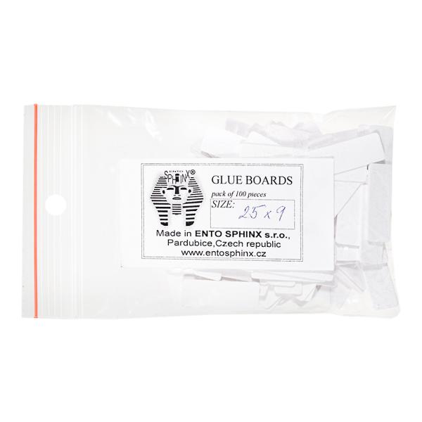メーカー：六本脚 チェコ製　小型昆虫貼り付け台紙　25×9mm　100枚入り　台紙　標本　標本用　標本台紙　昆虫標本　標本用品　昆虫用品　小型昆虫　ツノゼミ　極小標本　蜂　アリ　ゾウムシ　ホウセキゾウムシ　カット済み　四角台紙　長方形　25...