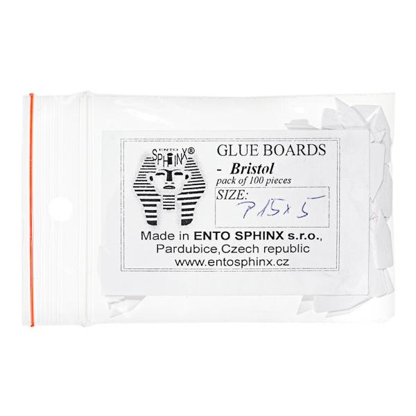 メーカー：六本脚 チェコ製　小型昆虫貼り付け台紙　P15×5mm　100枚入り　台紙　標本　標本用　標本台紙　昆虫標本　標本用品　昆虫用品　小型昆虫　ツノゼミ　極小標本　蜂　アリ　ゾウムシ　ホウセキゾウムシ　カット済み　四角台紙　長方形　1...
