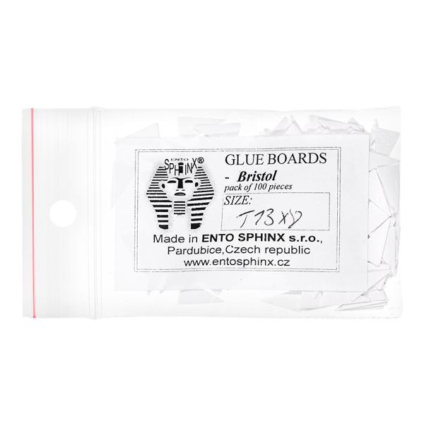 メーカー：六本脚 チェコ製　小型昆虫貼り付け台紙　P13×8mm　100枚入り　台紙　標本　標本用　標本台紙　昆虫標本　標本用品　昆虫用品　小型昆虫　ツノゼミ　極小標本　蜂　アリ　ゾウムシ　ホウセキゾウムシ　カット済み　三角台紙　長方形　1...