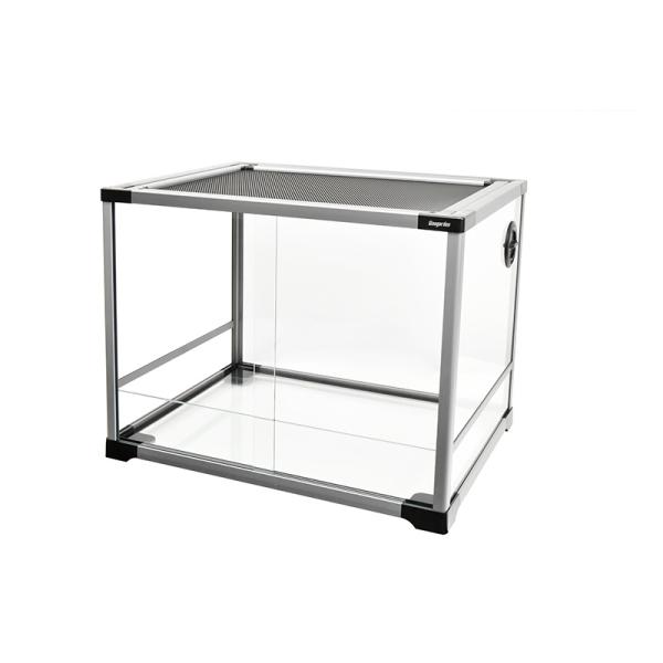 メーカー：ジャイアンガーデン ジャイアンガーデン　フォ―ダブルレプタイルガーデン　４５４５　Ｓ　スイングドア　6975444404346　45ｃｍ　４５　シルバー　銀　銀色　爬虫類ケージ　爬虫類　ケージ　ゲージ　飼育ゲージ　飼育ケース　ガラ...