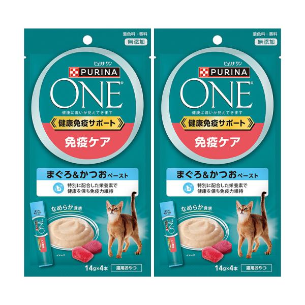 ピュリナワン おやつ 健康免疫サポート 免疫ケア まぐろ＆かつお