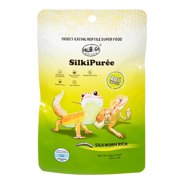 メーカー：キョーリン キョーリン　プロバグズ　シルクワームピューレ　60g(5g×12袋入り)　フード　エサ　爬虫類　お一人様24点限り　0643854990488　20250528　y25m05　Kbsk　爬虫類用品　レプタイルズ　レトル...