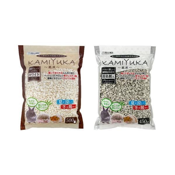 メーカー：シーズイシハラ クリーンモフ　ＫＡＭＩＹＵＫＡ〜紙床〜　ホワイト＆消臭剤入りセット　黒ゴマ　2250003218089　ホワイト　５００ｇ　4990968214129　450g　4990968219452　20250426　Kbs...