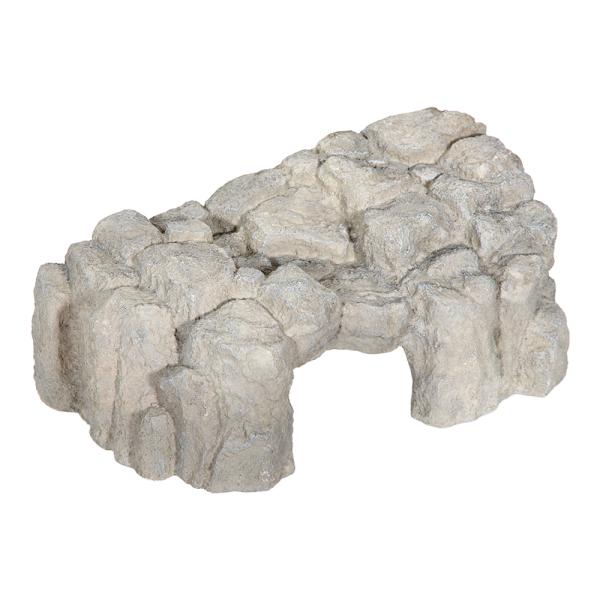 メーカー：ＪＵＮ ＪＵＮ　Ｊ．ＲＥＰ　シェルター（ＧＲＡＹＲＯＣＫ−Ｌ）　4560151615103　両生類　爬虫類　両生類用品　爬虫類用品　両生類用　爬虫類用　シェルター　ヒョウモントカゲモドキ　レオパ　レオパードゲッコウ　レオパードゲッ...