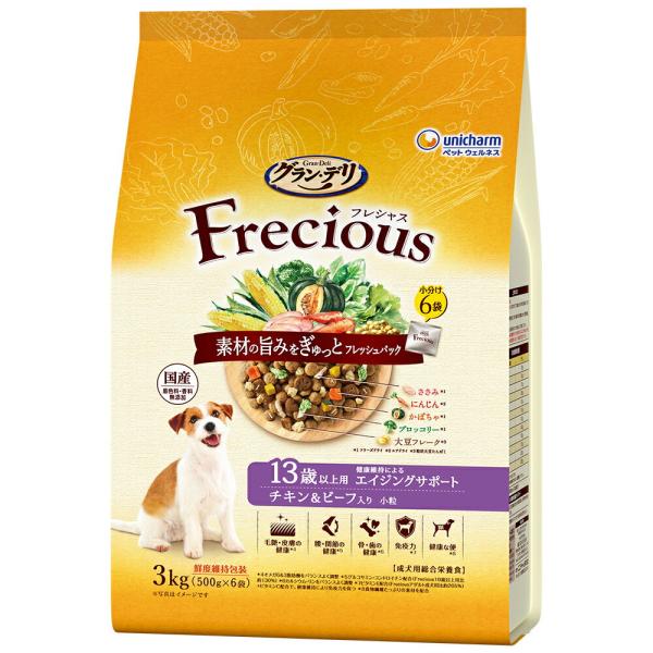 Frecious 13歳以上用 チキン&ビーフ入り ドッグフード( 入)