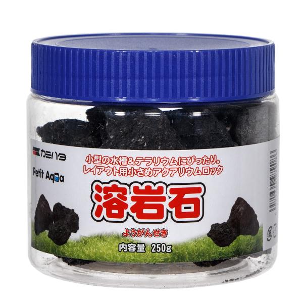 メーカー：カミハタ アクアリウム用品　_aqua　kjKPkin　金魚・メダカ　20160716　カミハタ　プチアクアの石　溶岩石　２００ｇ　4971664979086　インドネシア　天然石　アルカリ質　観賞魚用装飾品　ペット飼育　魚　ａｑ...