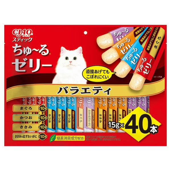 他サイト： いなば　ＣＩＡＯ　スティック　バラエティ　４０本入りの商品画像