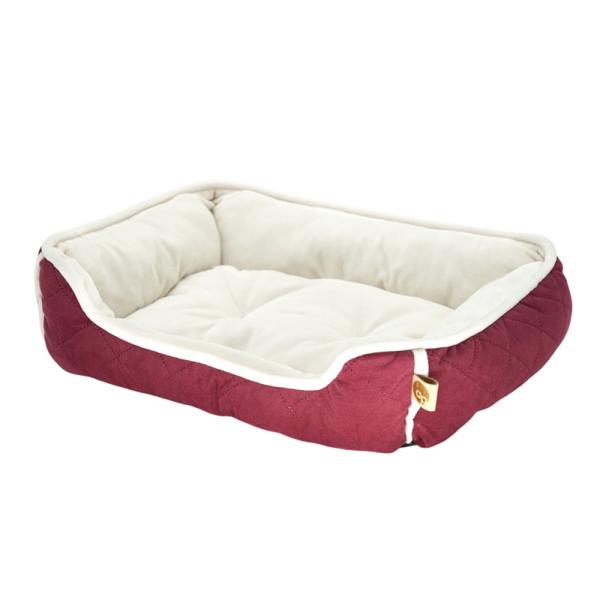 メーカー：スギモト メーカー画像　犬猫　ベッド　グランキルト　スクエアベッド　Ｓ　ボルドー　4582526580519　いぬ　ねこ　イヌ　ネコ　ドッグ　キャット　DOG　CAT　dog　cat　愛犬　愛猫　イヌ用　ネコ用　犬用　猫用　いぬ用...