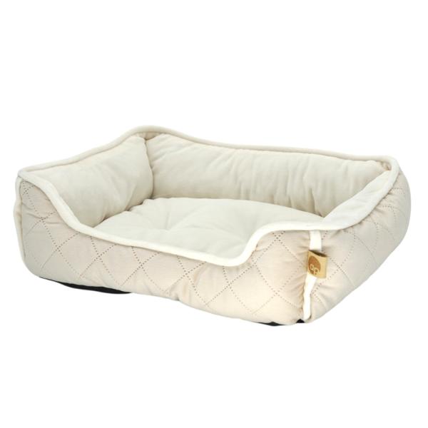 メーカー：スギモト メーカー画像　犬猫　ベッド　グランキルト　スクエアベッド　Ｓ　ベージュ　4582526580526　いぬ　ねこ　イヌ　ネコ　ドッグ　キャット　DOG　CAT　dog　cat　愛犬　愛猫　イヌ用　ネコ用　犬用　猫用　いぬ用...