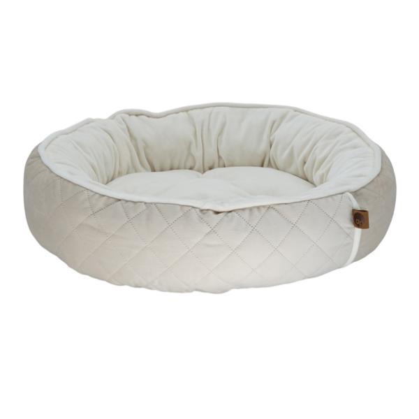 メーカー：スギモト メーカー画像　犬猫　ベッド　グランキルト　ラウンドベッド　Ｓ　ベージュ　4582526580625　いぬ　ねこ　イヌ　ネコ　ドッグ　キャット　DOG　CAT　dog　cat　愛犬　愛猫　イヌ用　ネコ用　犬用　猫用　いぬ用...