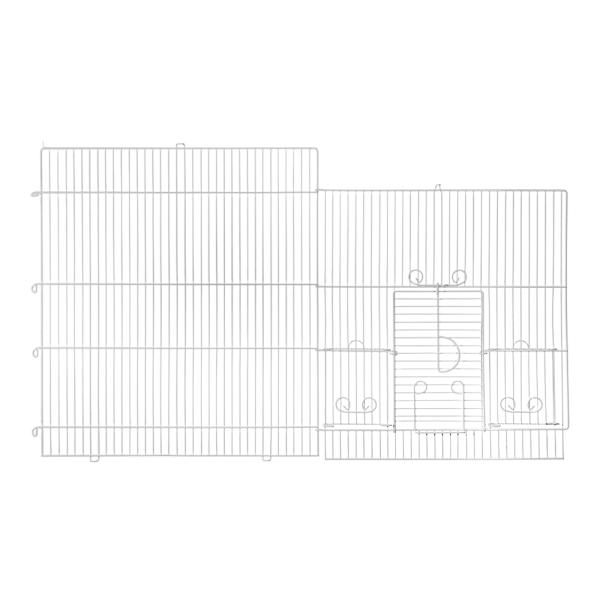 メーカー：ＨＯＥＩ ＨＯＥＩ　３５手のり　白塗装　本体横付前アミ　１枚　2250003597511　20251022　y25m11　ktym　交換パーツ　交換用パーツ　パーツ　専用パーツ　鳥　ケージ　ゲージ　鳥かご　カゴ　鳥篭　鳥籠　３５手...