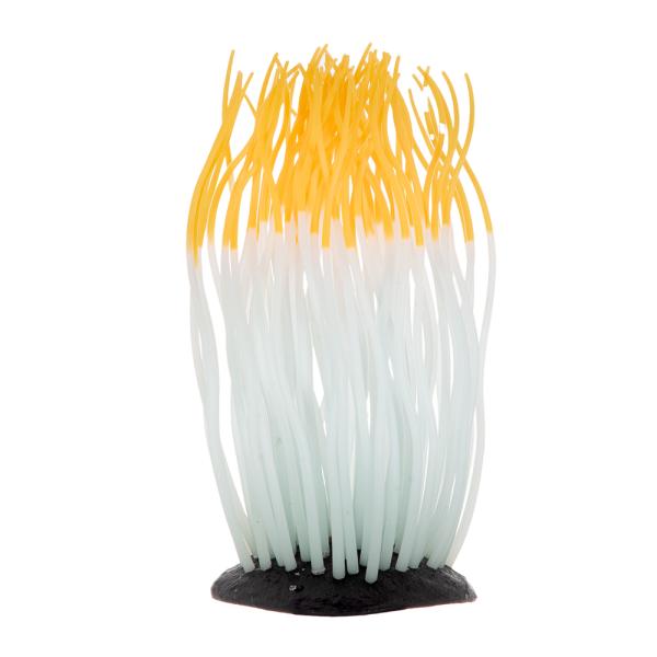 メーカー：カミハタ アクアリウム用品　_aqua　カミハタ　いそぎんちゃくん　Ｌ　オレンジ　アクア用品　水槽用アクセサリー　海水用品　カクレクマノミ　ニモ　イソギンチャク　隠れ家　かくれが　触手　簡単　かんたん　20170511　ＫＫ　49...