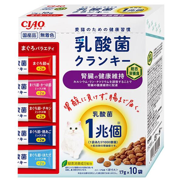いなば CIAO 乳酸菌クランキー BOX 腎臓の健康維持 まぐろ