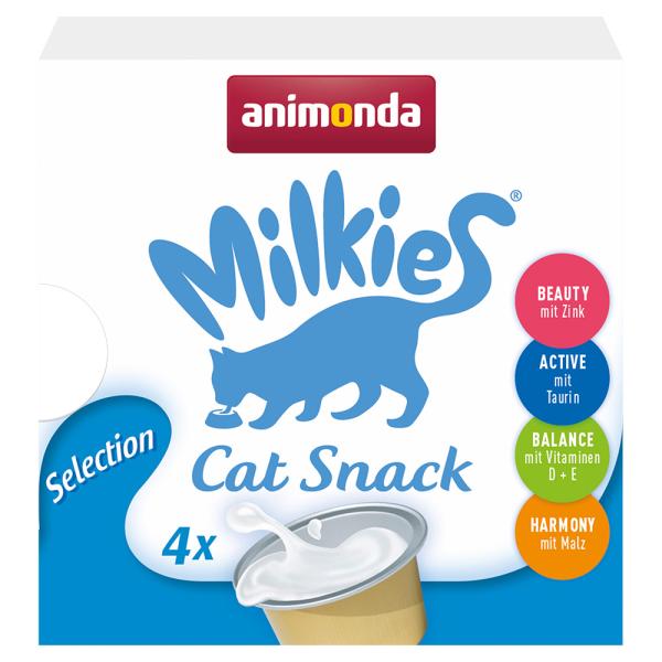 アニモンダ　猫用　ミルキース　ミルクポーション　セレクション　１５ｇ×４カップ