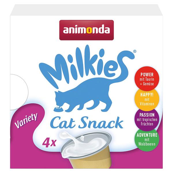アニモンダ　猫用　ミルキース　ミルクポーション　バラエティ　１５ｇ×４カップ