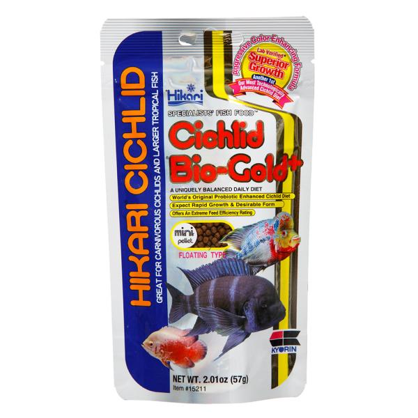 メーカー：キョーリン アクアリウム用品　アクア用品　餌　小粒　顆粒　キョーリン　シクリッドバイオゴールド＋　シクリッド　シクリット　バイオ　ゴールド　プラス　５７ｇ　パック　えさ　シクリッド用飼料　器具　_aqua　004205515211...