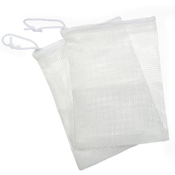 メーカー：(株)リーフ Leaf Corp アクアリウム用品　naisyoku_syukei　hwlist　金魚・メダカ　アクア用品　ろ材　ウールマット　ろ材ネット　Leaf　Corp　粗目ちびネット　２枚　CNH　rozainet　CNF...