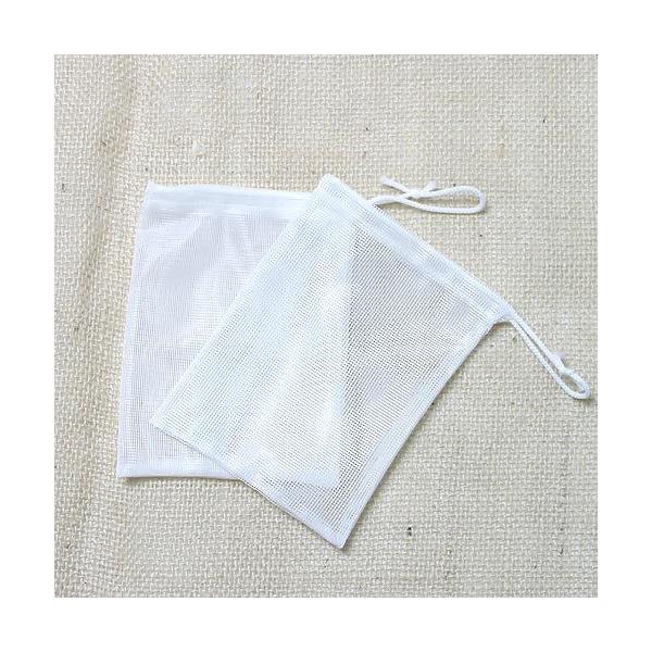 メーカー：(株)リーフ Leaf Corp アクアリウム用品　naisyoku_syukei　hwlist　金魚　メダカ　アクア用品　ろ材　ウールマット　ろ材ネット　Leaf　Corp　細目ちびネット　２枚　CNH　rozainet　CNF...