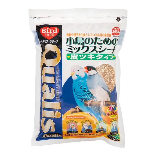 メーカー：ペッズイシバシ _animal　小動物　鳥　フード　エサ　餌　クオリス　小鳥のためのミックスシード　皮つき　９００ｇ　4970620072052　鳥フード　鳥えさ　ペットフード　ペッズイシバシ　bird　food　#12300　Ｋ...