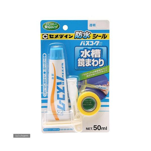メーカー：セメダイン アクアリウム用品　_daily　アクア用品　器具　接着剤　水槽用ボンド　水槽用コーキング材　水槽用コーキング剤　水槽用充填材　20111022　KU　_aqua　nichi0516_bond　4901761385077...