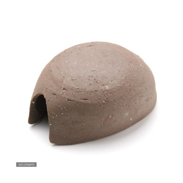 アクアリウム用品　_kame　_daily　_hachu　_animal　熱帯魚・エビ他　アクア用品　水槽用アクセサリ　シェルター　益子焼　かまくらシェルター　mashikoyaki　益子焼レイアウト品　エビが喜ぶアクセサリ　プレコ　オカヤ...