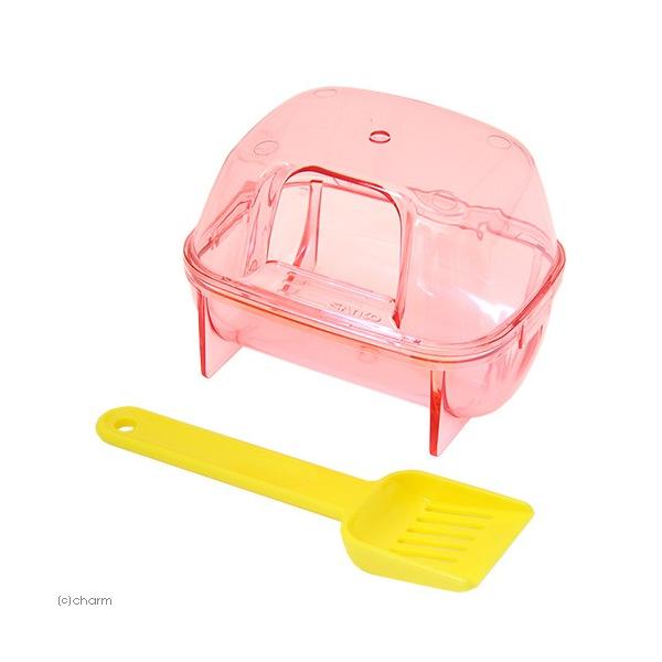 メーカー：三晃商会 SANKO　_animal　小動物　鳥　ハムスター　リス　トイレ・砂浴び場　三晃商会　バス・ハウス　ドワーフハムスター用　4976285033902　ＹＭＹＭ　opa2_stop