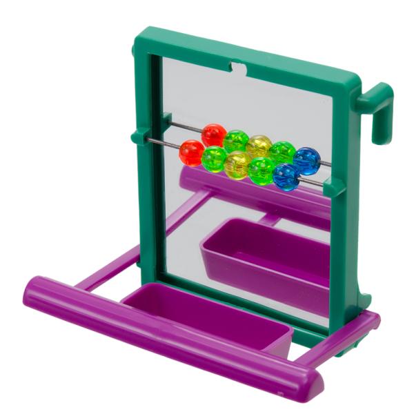 メーカー：スドー sudo　_animal　小動物　鳥　おもちゃ　スドー　エサ入れ付ミラー　餌入れ　水入れ　4974212917646　_bird　_sudo　_hobby　bnr_sudocampaign　opa2_choku　size_...