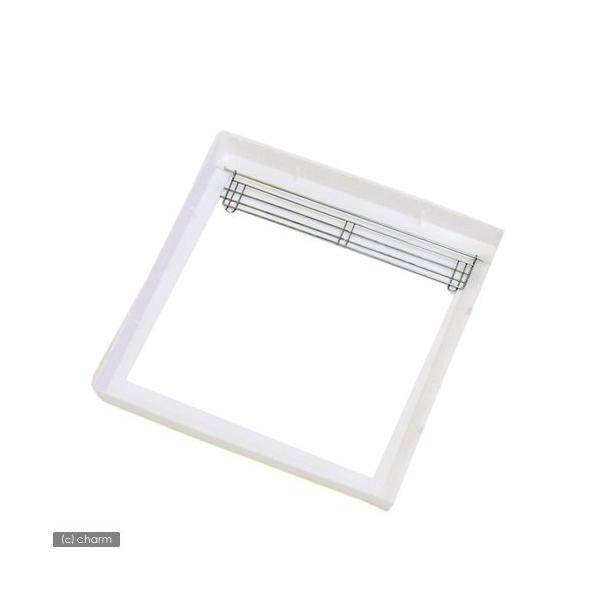 他サイト： ＨＯＥＩ　４６５用　水漏れ防止枠（シャッター付）　鳥　ケージ　鳥かごの商品画像